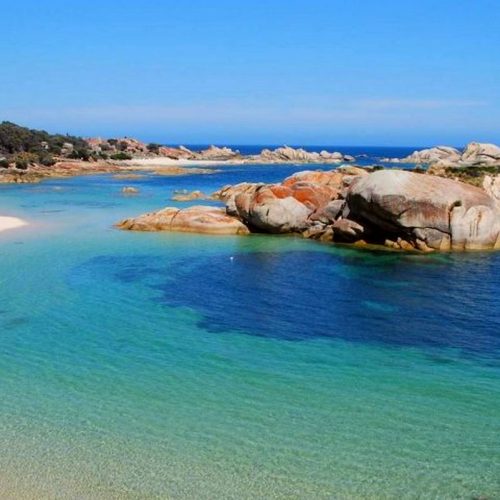 Serene Ocean at Killiecrankie with Nivedita Yoga Retreats, Flinders Island